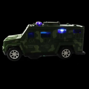 گاوصندوق طرح ماشین ارتشی سبز Military Car Safe Box -اسباب بازی